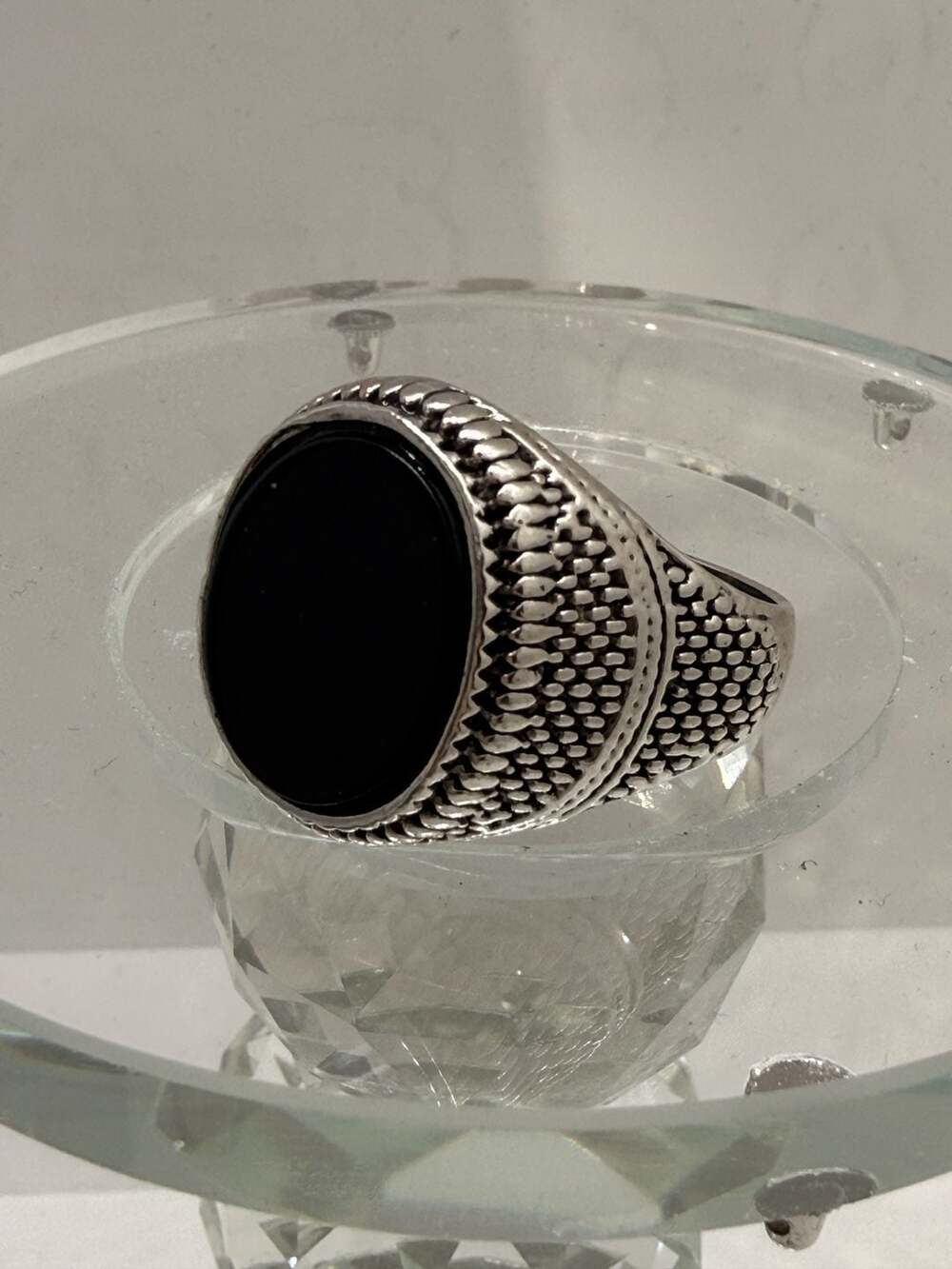 Stainless Steel Men's Rings Size 13